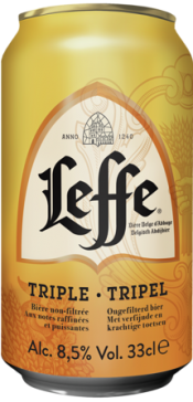 Leffe Tripel blikje van 0,33 liter Leffe Tripel blikje van 0,33 liter